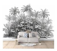 Wall Mural 3D Self-adhesive Wallpaper Sketch forest coconut tree plant 100x70cm Sticker Home Decor Tv Background Large Art Painting Posters