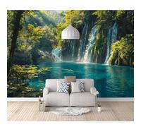 Wall Mural Photo Self-adhesive Wallpaper Landscapes, landscapes, forests, nature 100x70cm Large Sticker Decor Print Picture Design Art for Walls Living Room Bedroom TV Background