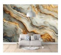 Wall Murals Self-adhesive Wallpaper for Bedroom Marbled golden gray 100x70cm 3D Sticker Art Waterproof DIY Decor Living Room Classroom Offices Home Decoration
