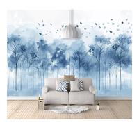 Wall Murals Self-adhesive Wallpaper Painted jungle landscape grey 100x70cm for Bedroom 3D Render Stickers Decals Posters