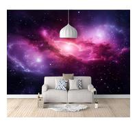 Wall Murals Self-adhesive Wallpaper Solar system planets cosmic blue 100x70cm for Bedroom 3D Render Stickers Decals Posters