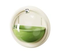 Wall Perfume Shelf - Clear Dustproof Display Rack with Rotating Top Compartments, Skincare Sample Storage | Perfume Holder for Dressing Table Bedroom Apartment Home, 1*Pc