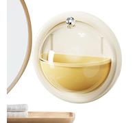 Wall Perfume Shelf - Clear Dustproof Display Rack with Rotating Top Compartments, Skincare Sample Storage | Perfume Holder for Dressing Table Bedroom Apartment Home, 1*Pc