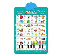 Wall Phonics Chart, Chart Colorful Sound, Alphabet Exposure Lightweight Build Educational Tool, Preschool Learning for Children, Boys, Girls 24.61x16.54x0.39 inches