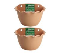 Wall Planter Set, Rain Pipe Garden Pot, Decorative Wall-Mounted Plant Pots, Set of 2, Stylish Indoor/Outdoor Decoration, Perfect for Balcony and Garden Spaces