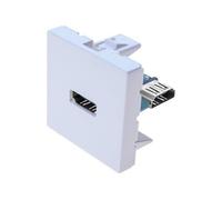 Plastron 45x45 HDMI coudé