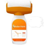 Wall Repair Roller Paint,Spackle Roller Wall Fix All-in-One,Wall Repair Rolling Brush,Wall Mending Agent With Roller, (White)