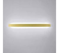 Wall Sconce LED Linear Wall Lamp Minimalist Sconces Wall Lighting Bar Indoor Wall Wash Light Long Strip Wall Lamps for Living Room Bedroom Hallway Restaurant Hardwired Lights(Gold6000k,120cm)