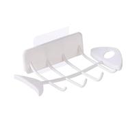 Wall Soap Dish - No Drill Bathroom Rack Self Draining Tray, Dishs, | Suitable for Home Hotel Dorm Apartment Laundry Garage Vanity Restroom Poolside Basement Kitchen Sink Bath Wet Zone Organization