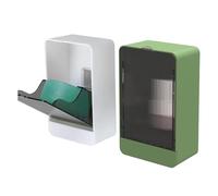 Wall Soap Holder - 2piece Shower Wall Soap Dish | Hanging Soaps Dish Tray | No Punch Soaps Storage Box for Walls | Multipurpose Bathroom Storage Supplies for Shower Kitchen Washroom