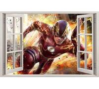 Wall Sticker 3d Window Decal Wall Sticker Home Decoration Art Mural