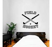 Wall Stickers，Wall Decals，Coffee Cup Wall Stickers for Kitchen,Field Hockey Wall Sport Activity Decal Vinyl Sticker Decor Bedroom Boys Kids Room Art Decoration Mural 57X5
