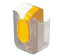 Wall Tissue Holder - No Punching Wipe Storage Box Case Mounted Holder, Refillable Wipes Container For Kitchen Bedroom Bathroom