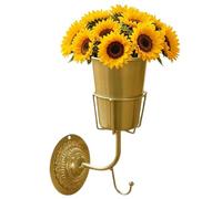 Wall Vase - Metal Hanging Hook | Rustic Home Decor
