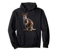 Wallaby Australie Amour Outback Doux Kangourou Sauvage Sweat à Capuche