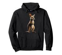 Wallaby Australie Amour Outback Doux Kangourou Sauvage Sweat à Capuche