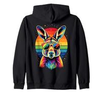 Wallaby Australie Amour Outback Doux Kangourou Sauvage Sweat à Capuche