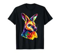 Wallaby Australie Amour Outback Doux Kangourou Sauvage T-Shirt