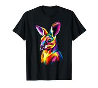 Wallaby Australie Amour Outback Doux Kangourou Sauvage T-Shirt