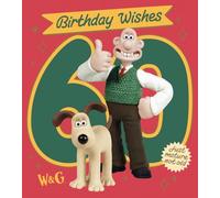 Wallace & Gromit Carte d'anniversaire 60 ans pour les amateurs de Wallace et Gromit, pour lui, elle, sœur, frère