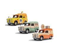 Wallace & Gromit - Coffret 3 Véhicules 1/43 Austin A35 Van Collection - Cheese Please!, Top Bun, Spick & Spanmobile