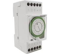 Wallair 1IO0024 Minuterie analogique programme hebdomadaire 3500 W IP20 réserve de marche