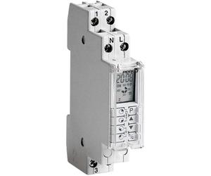 Wallair 1IO1071 Minuterie numérique programme hebdomadaire 3500 W IP40 réserve de marche
