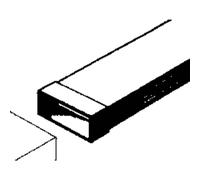 Wallair 20200111 Système de ventilation pour conduites plates 100 raccord de