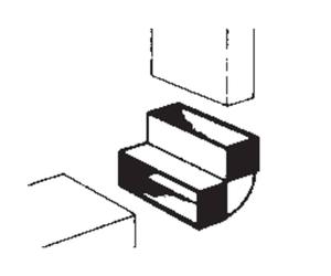 Wallair 20200113 Système de ventilation à canal plat 100 coude