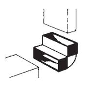 Wallair 20200113 Système de ventilation pour conduites plates 100 raccord coudé