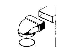 Wallair 20200114 Système de ventilation pour conduites plates 100 pièce de