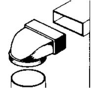 Wallair 20200114 Système de ventilation pour conduites plates 100 pièce de dérivation