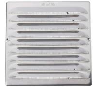 Wallair Grille d'aération acier inoxydable Convient pour Ø de tube: 12.5 cm