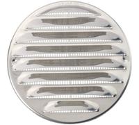 Wallair N31835 Grille daération acier inoxydable Convient pour Ø de tube: 10 cm