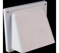 Wallair N34810 Bouche d'aération avec clapet anti-retour plastique Convient