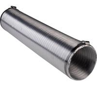 Wallair N51803 Tube de ventilation flexible aluminium (Ø x L) 8 cm x 2.5 m argent