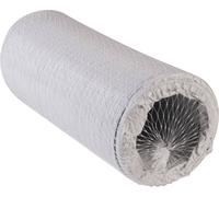 Wallair N52848 Boyau flexible spiralé plastique (Ø x L) 12.7 cm x 3 m blanc