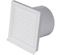 Wallair NW 125 RSK Bouche d'aération avec clapet anti-retour plastique Convient pour Ø de tube: 12.5 cm
