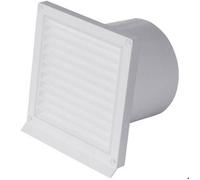 Wallair Bouche d'aération NW100 RSK avec clapet anti-retour en plastique Ø 10 cm