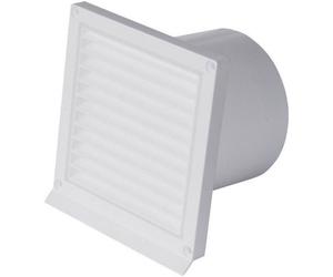 Wallair NW100 RSK Bouche d'aération avec clapet anti-retour plastique Convient pour Ø de tube: 10 cm