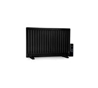 Radiateur électrique - oneconcept - radiateur bain d'huile 800 W avec 3 niveaux de puissance - Chauffage d'appoint Thermostat noir