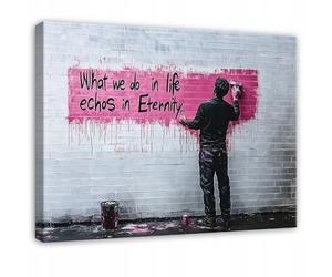 WallArena images imprimées sur toile, Banksy,
