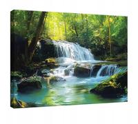WallArena images imprimées sur toile, cascade,