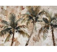 WallArena Papier peint photo en vinyle - Abstrait - 368 x 254 cm - Papier peint photo - Pour salon et chambre à coucher - Effet 3D - Avec colle - Arbre inclus