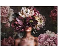 WallArena Papier peint photo intissé, Femme, 150x105cm