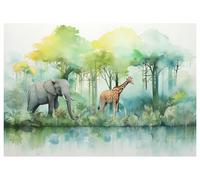 WallArena Papier peint photo intissé jungle300x210cm