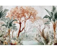 WallArena Papier peint photo non tissé - Effet 3D - 416 x 254 cm - Avec colle - Pour salon et chambre à coucher - Entraînement inclus