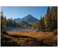 WallArena Papier peint photo non tissé - Motif montagnes - 400 x 280 cm - Papier peint photo - Pour salon et chambre à coucher - Effet 3D - Avec colle - Paysage inclus