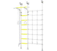 Wallbarz espalier chambre d'enfant en métal Funny Monkey 9D | filet à grimper enfants indoor avec montage au plafond