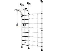 Wallbarz espalier chambre d'enfant en métal Funny Monkey 9D | filet à grimper enfants indoor avec montage au plafond